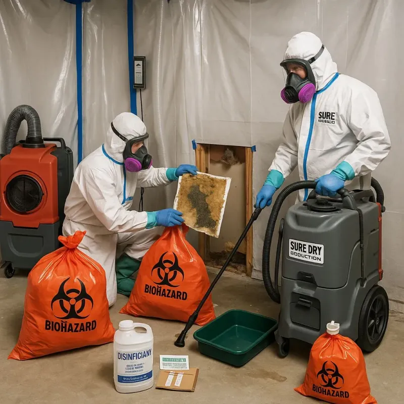 Contaminated Water Handling Protocols process in Sheffield, OH